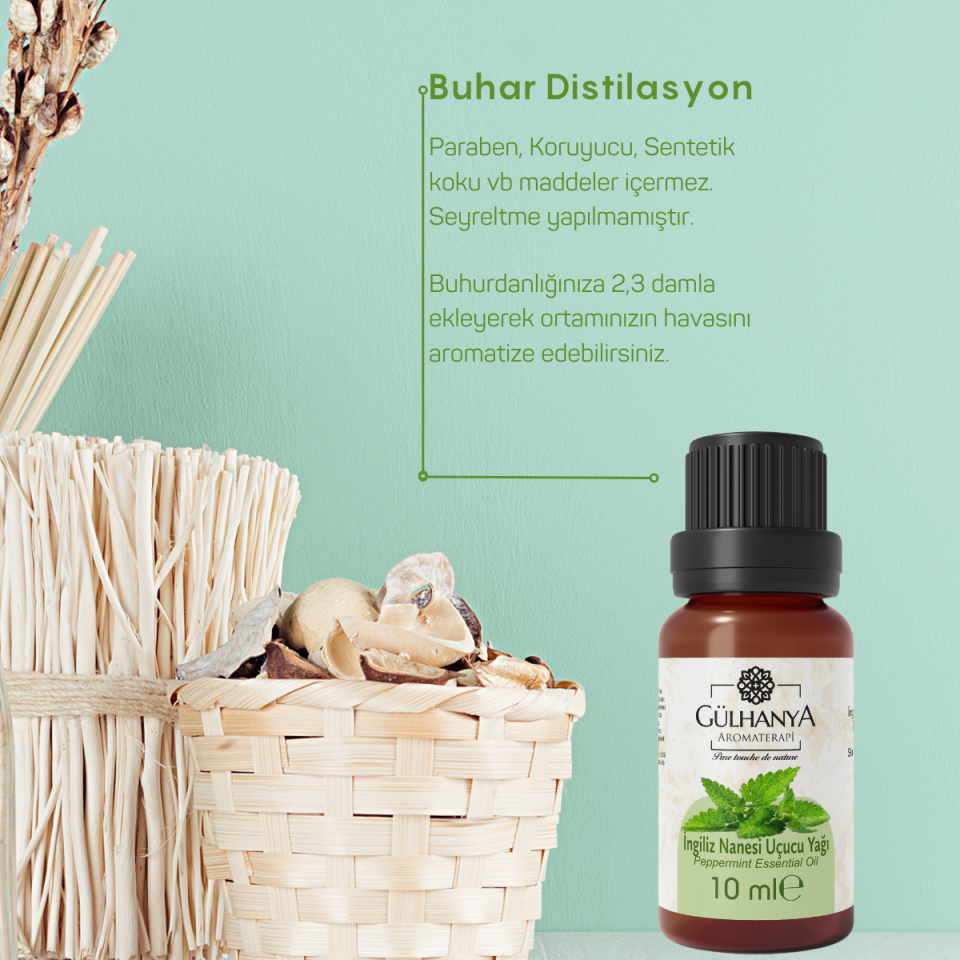 İngiliz Nanesi Uçucu Yağı 10ml
