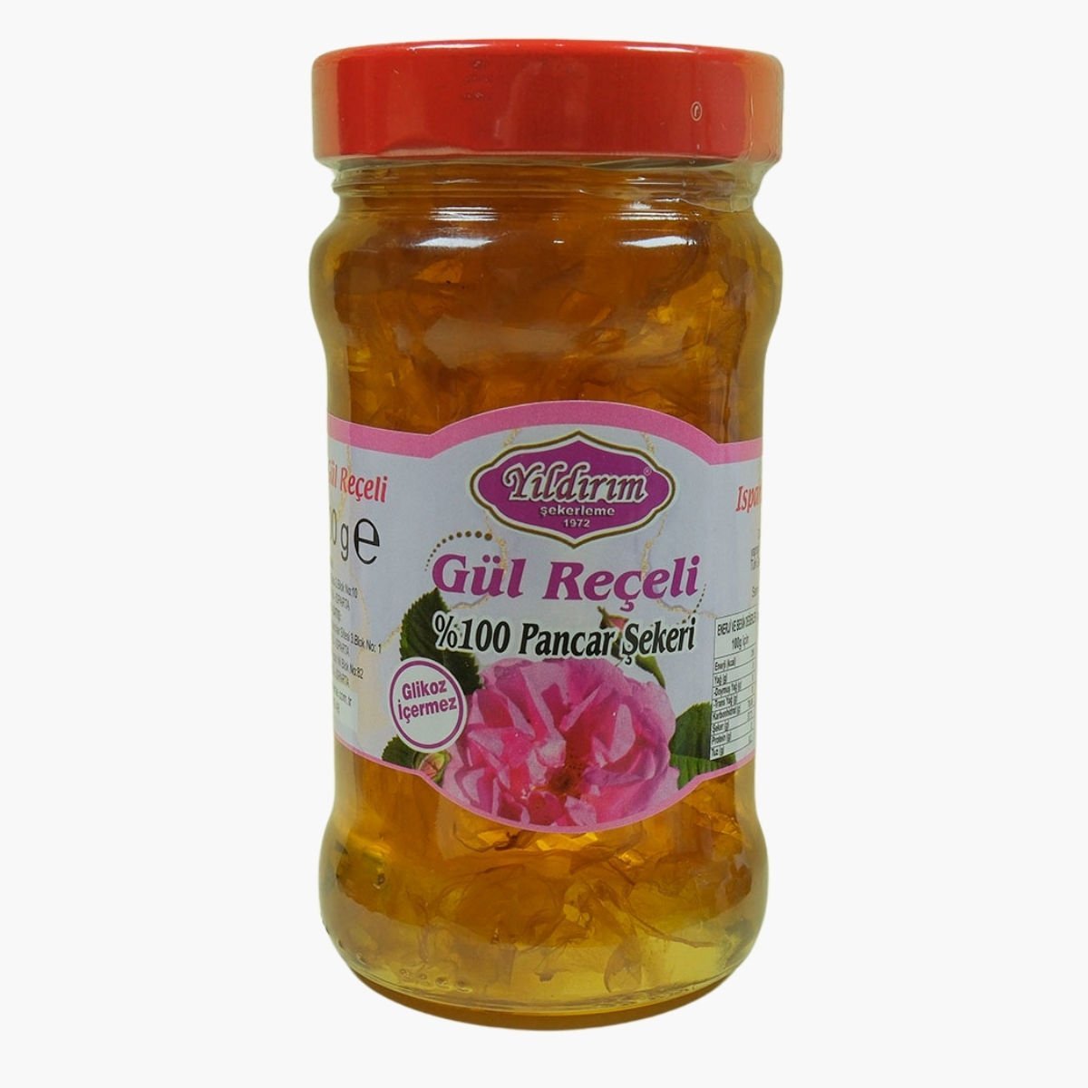 Gül Reçeli %100 Pancar Şekerli 400gr