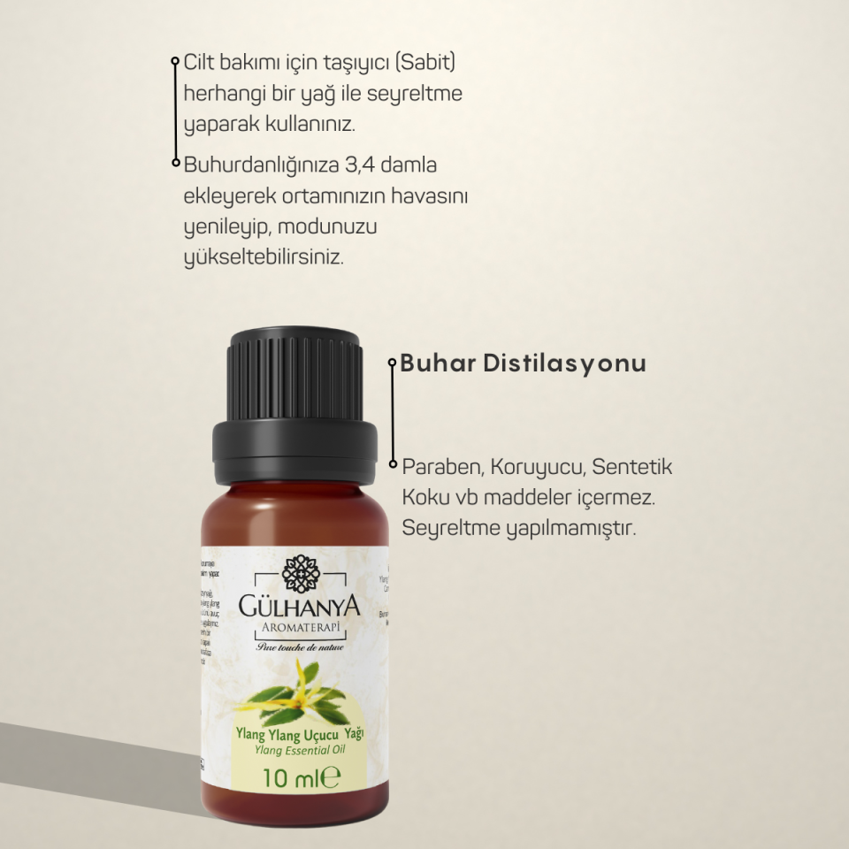 Ylang Ylang Uçucu Yağı 10ml
