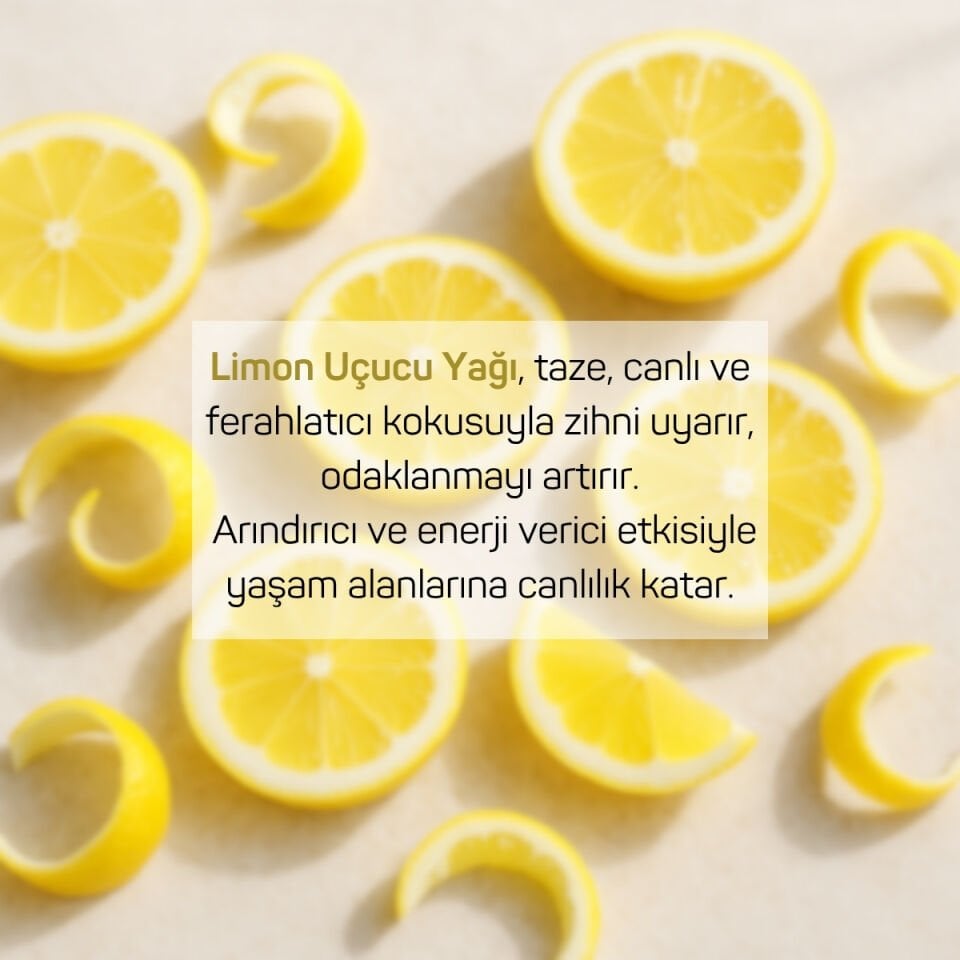 Limon Uçucu Yağı 10ml