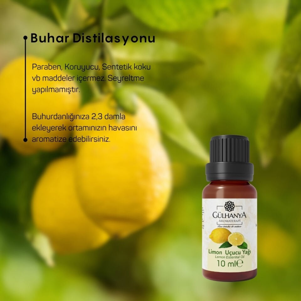 Limon Uçucu Yağı 10ml