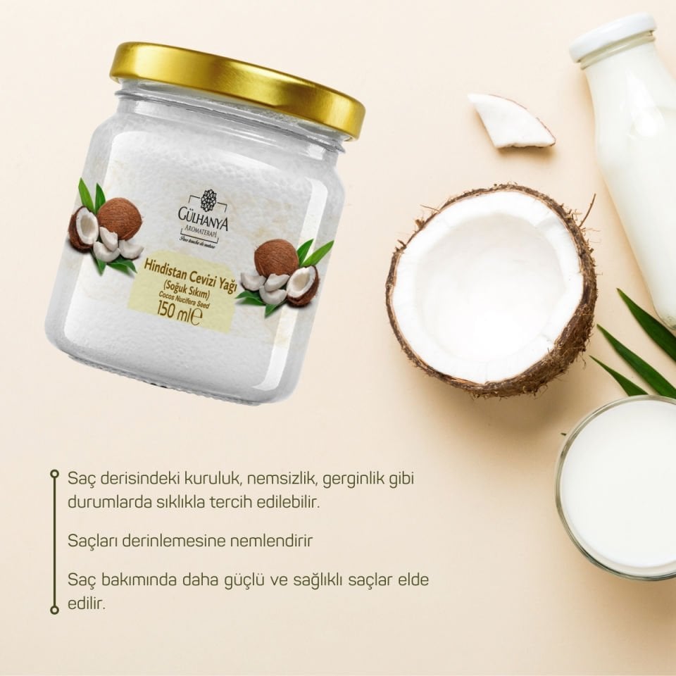 Hindistan Cevizi Yağı 150ml