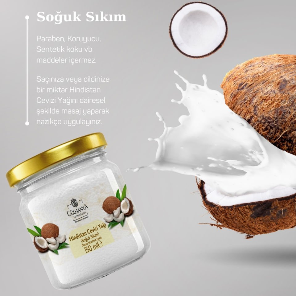 Hindistan Cevizi Yağı 150ml