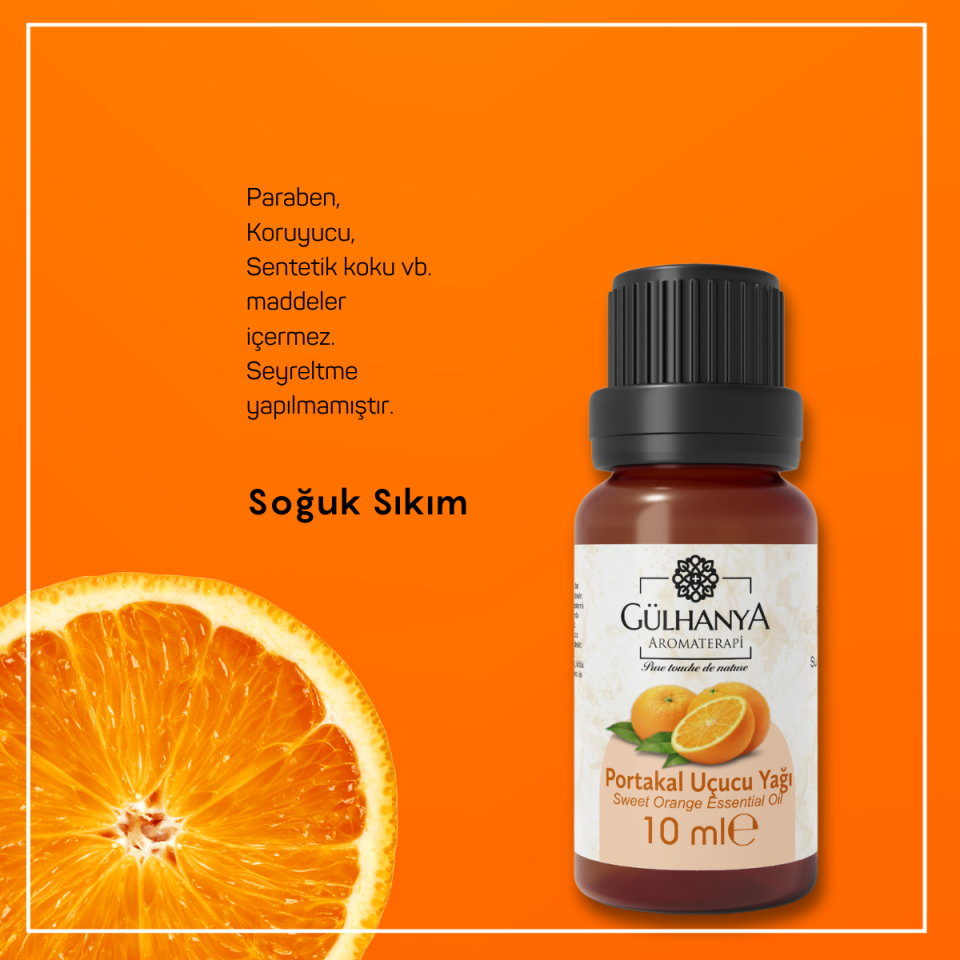 Portakal Uçucu Yağı 10ml