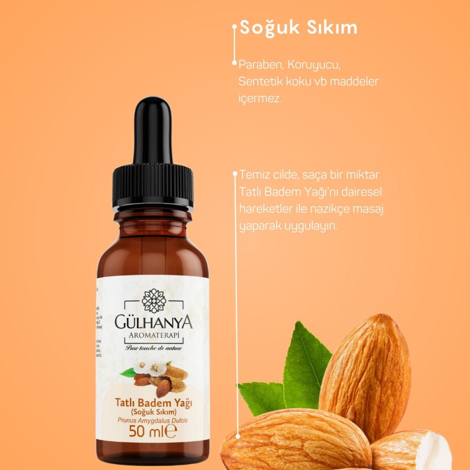 Tatlı Badem Yağı 50ml