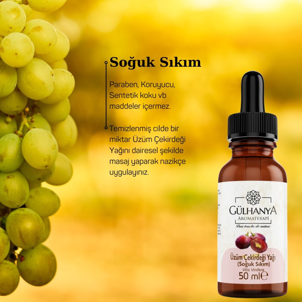 Üzüm Çekirdeği Yağı 50ml
