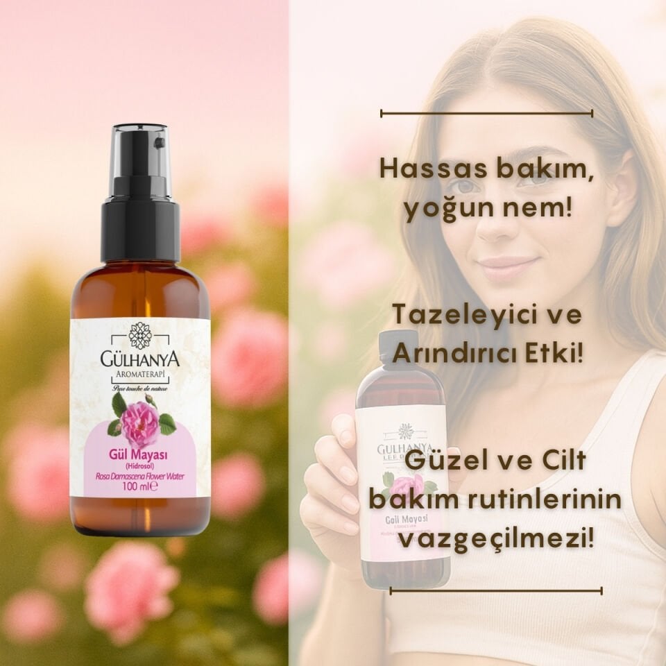 Gül Mayası 100ml (Yoğun Gül Yağlı Gül Suyu Sıkılaştırıcı, Aydınlatıcı ve Arındırıcı Tonik)