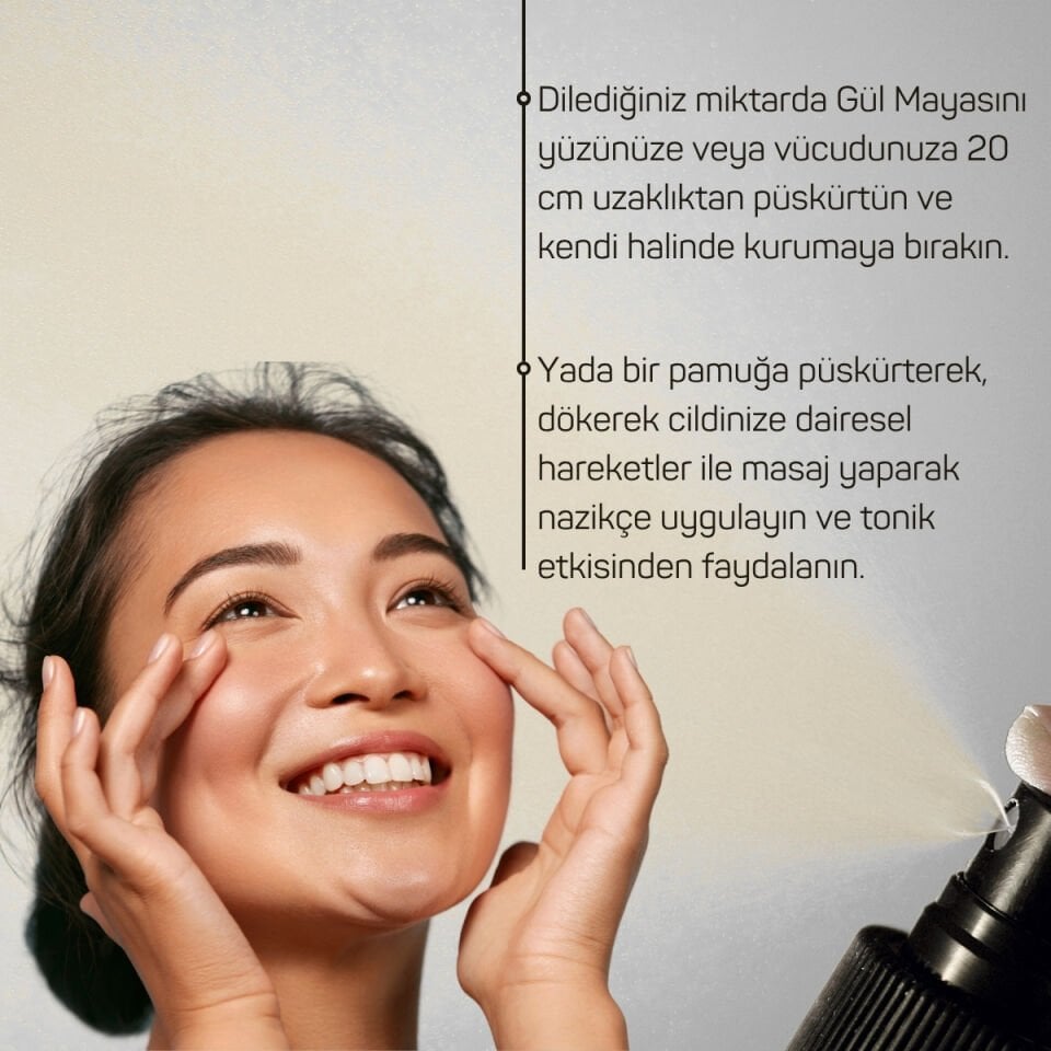 Gül Mayası 100ml (Yoğun Gül Yağlı Gül Suyu Sıkılaştırıcı, Aydınlatıcı ve Arındırıcı Tonik)