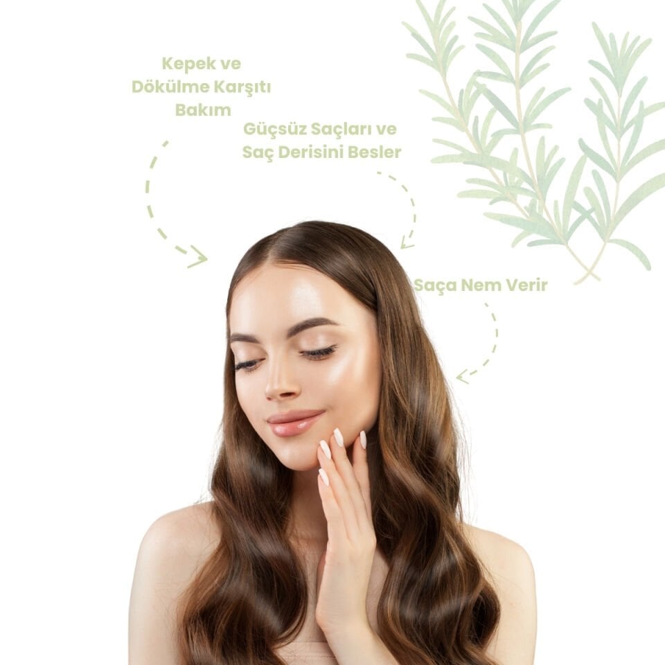 Biberiye Hidrosolü 100ml (Biberiye Suyu Güçlendirici Saç Toniği)