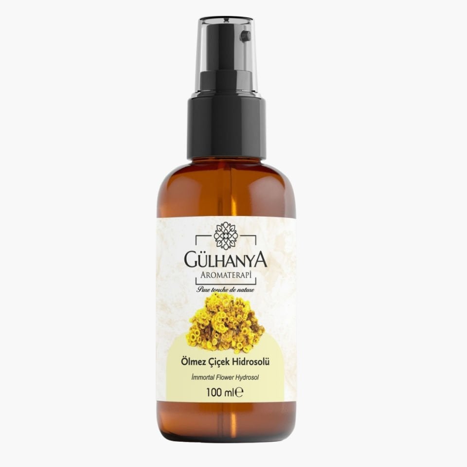 Ölmez Çiçek Hidrosolü 100ml (Ölmez Çiçek Suyu Kırışıklık Karşıtı Tonik)