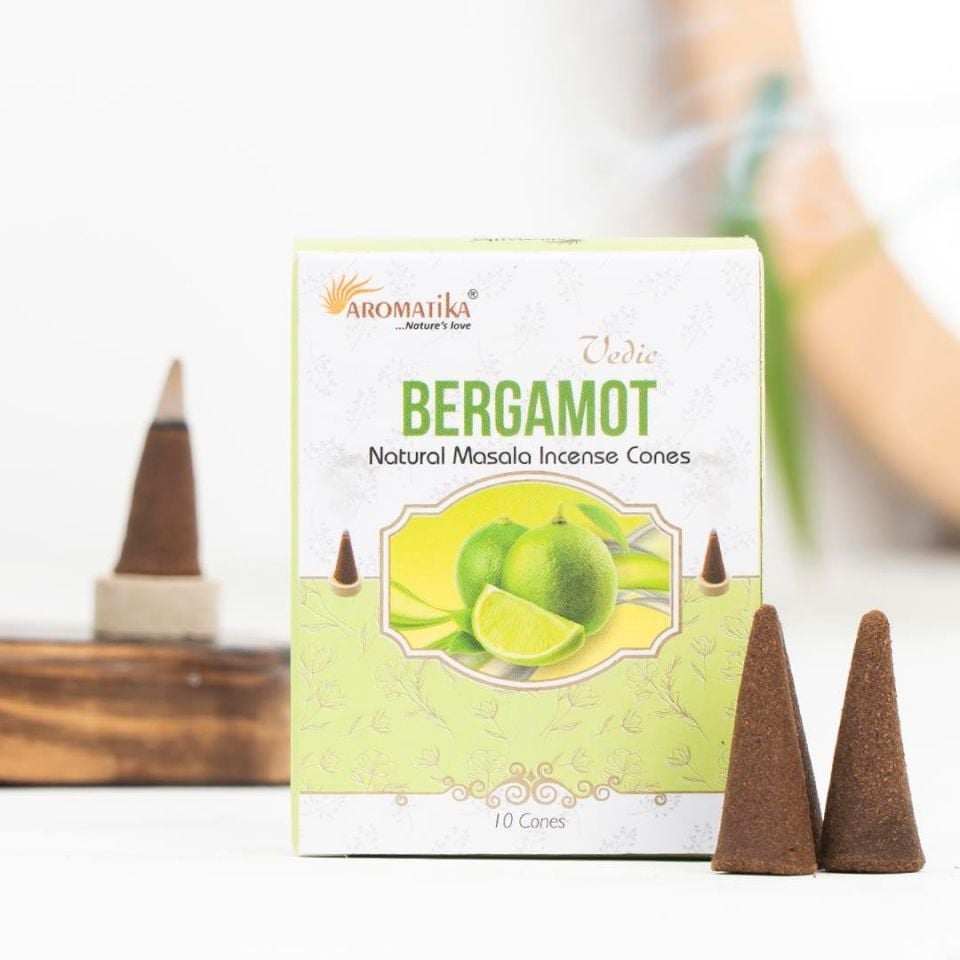Bergamot Konik Tütsü 10 Adet