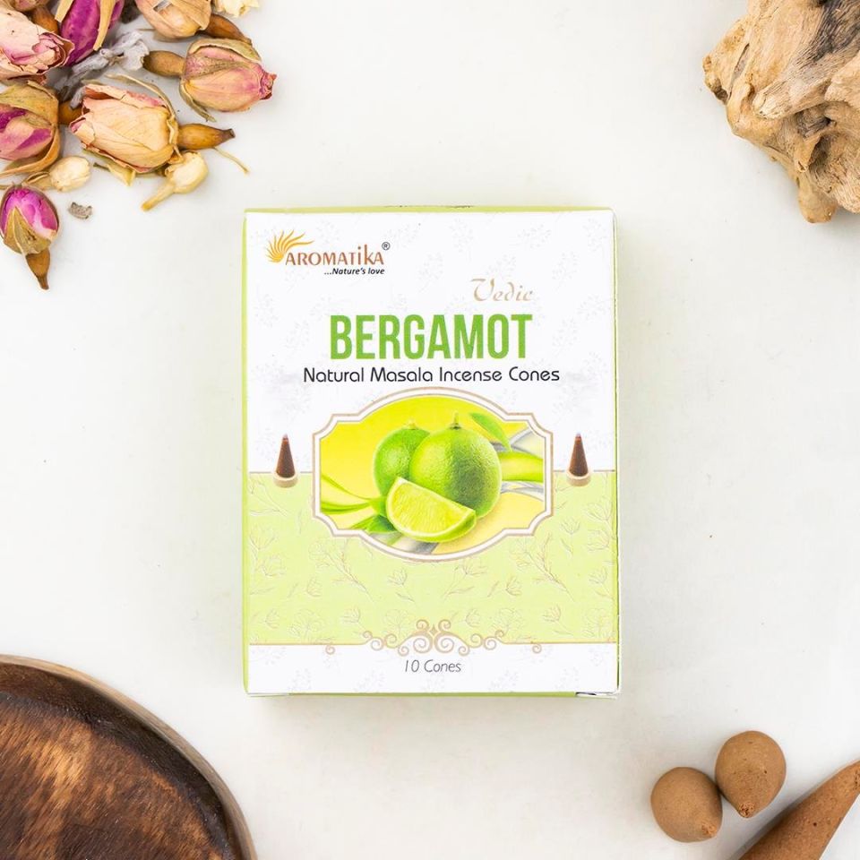 Bergamot Konik Tütsü 10 Adet