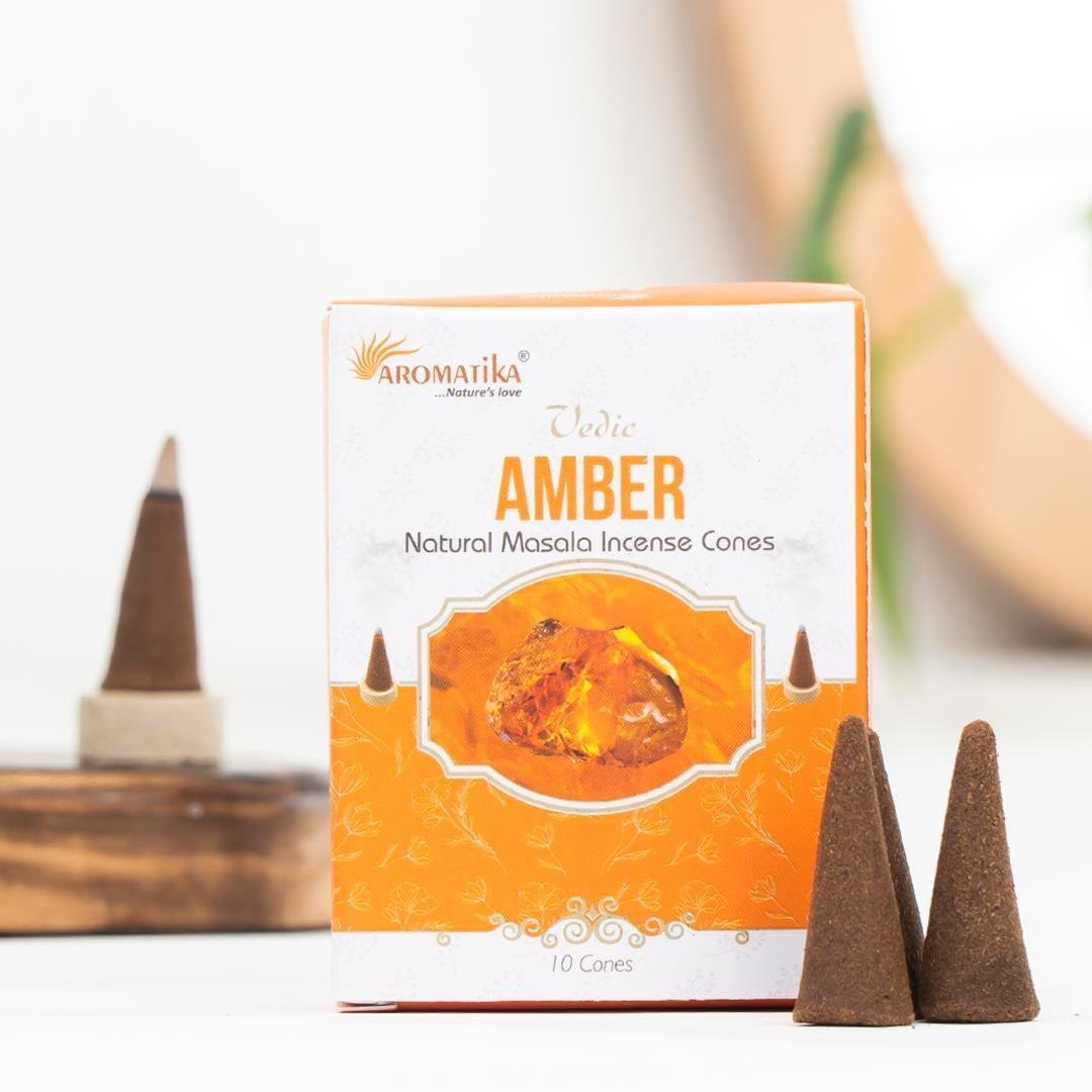 Amber Konik Tütsü 10 Adet