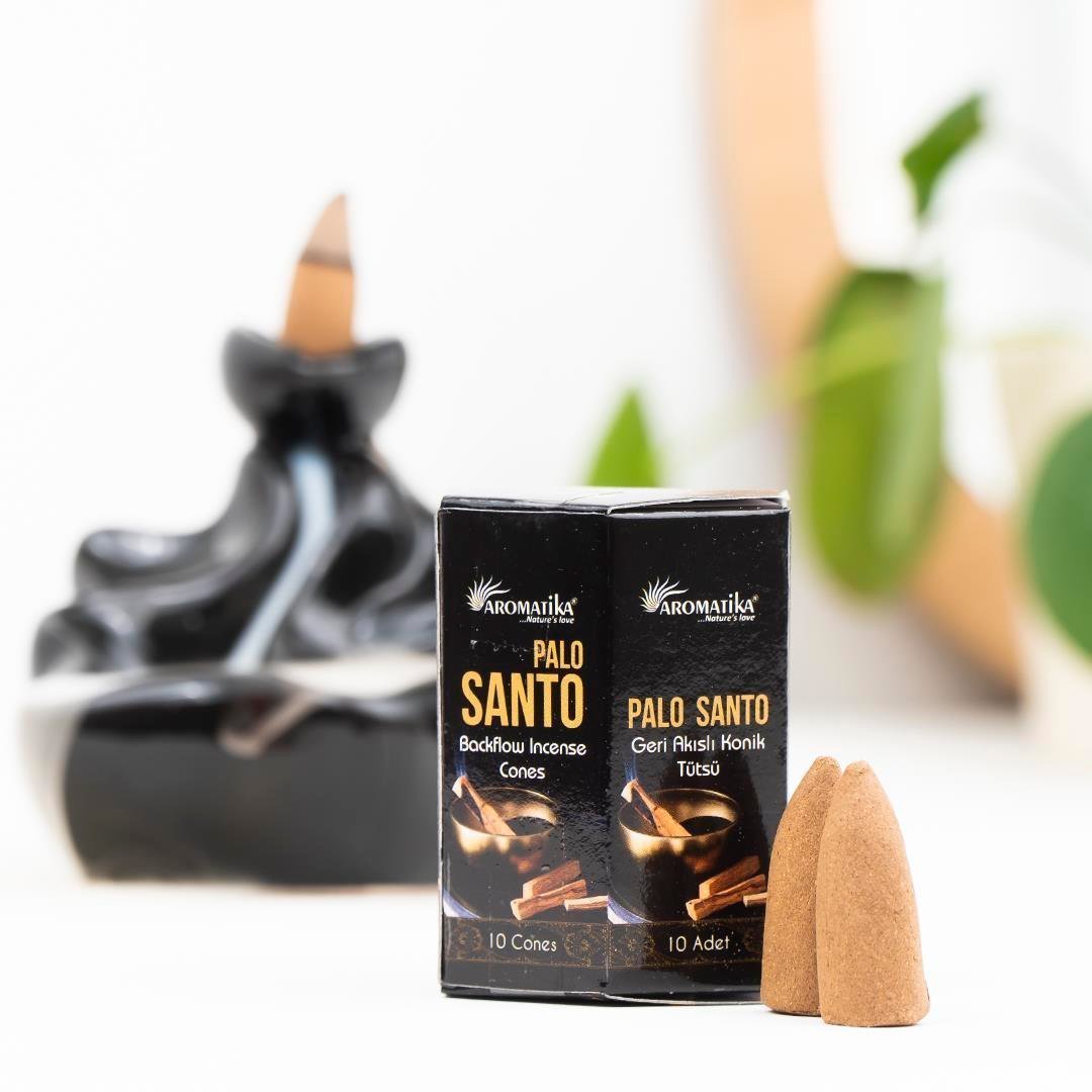 Palo Santo Backflow Geri Akış Konik Tütsü