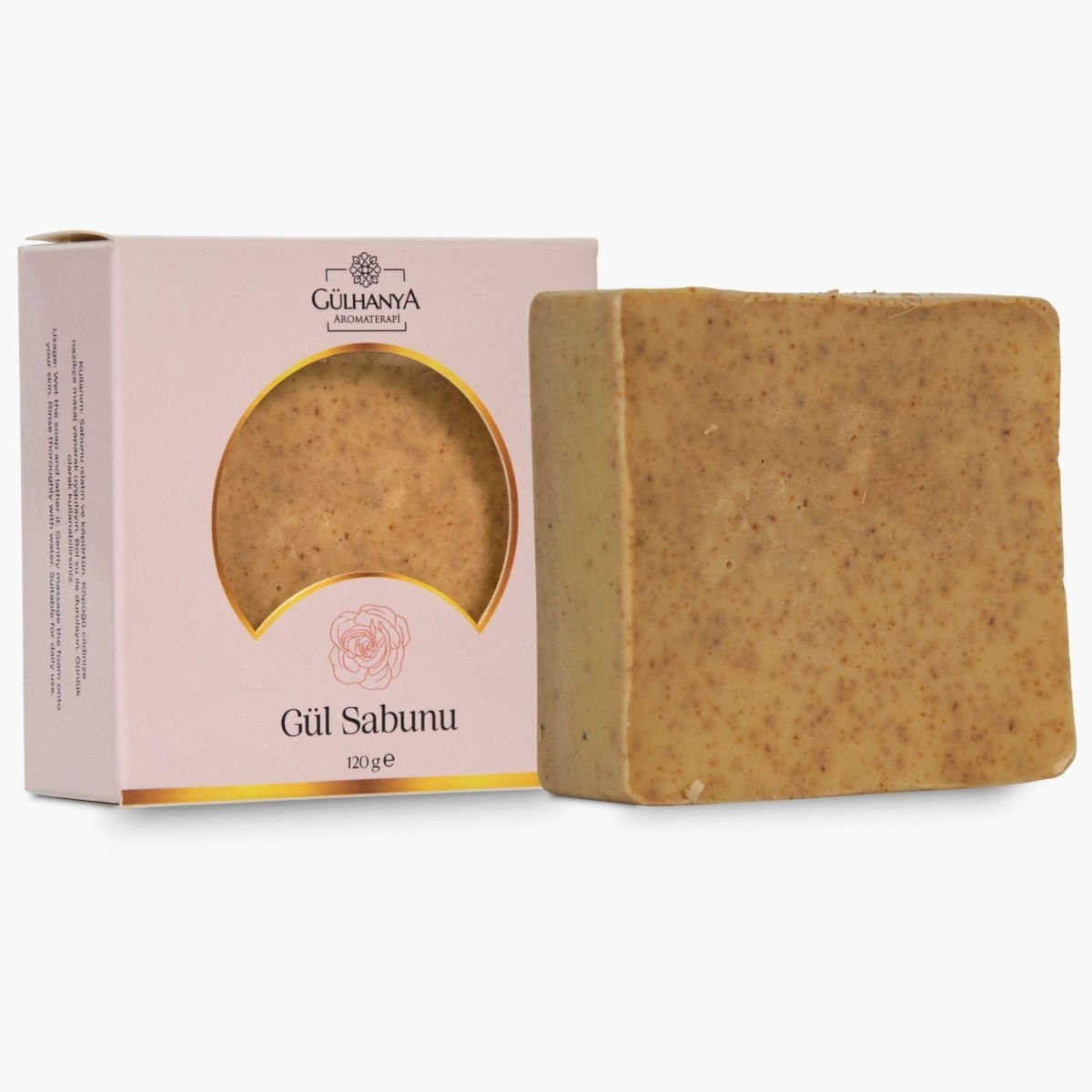 Doğal Gül Sabunu 120gr