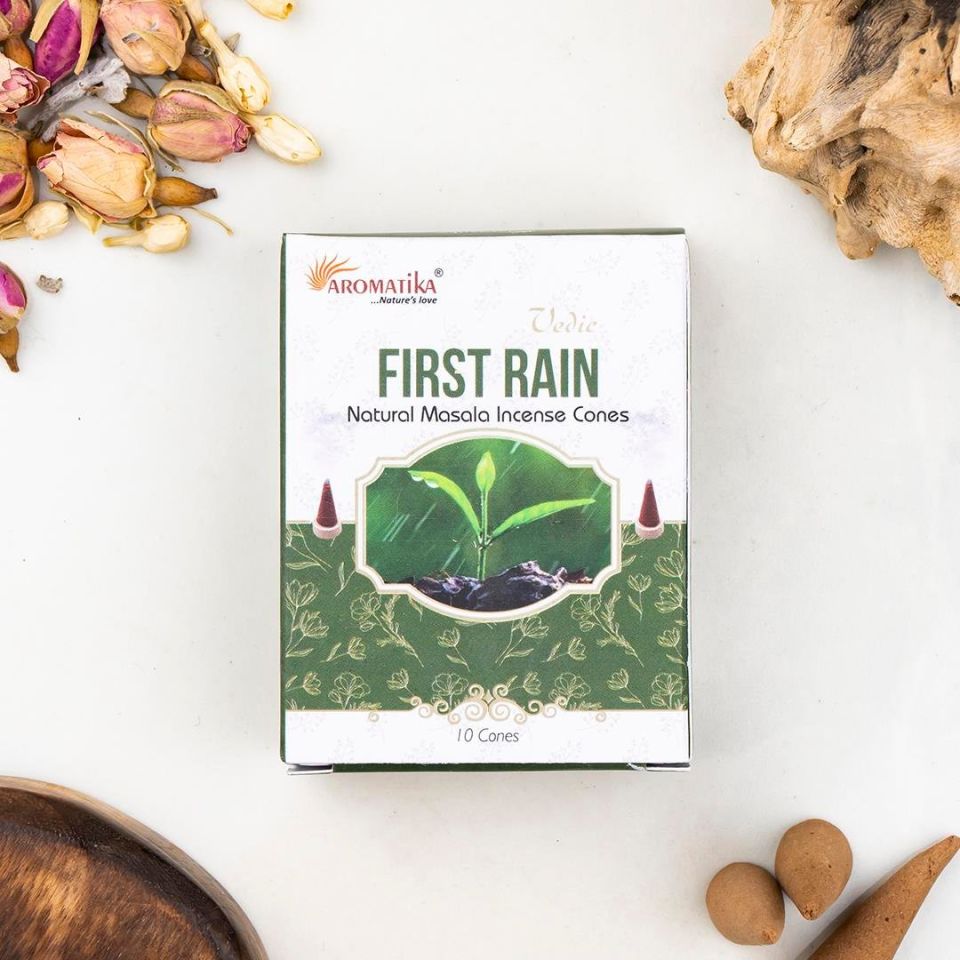 First Rain (İlk Yağmur) Konik Tütsü 10 Adet