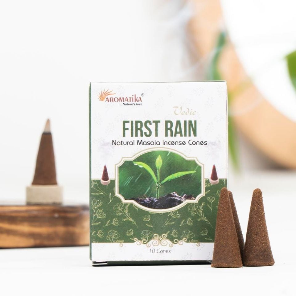 First Rain (İlk Yağmur) Konik Tütsü 10 Adet